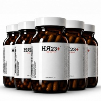 HR23+ five month hair supplement treatment plan