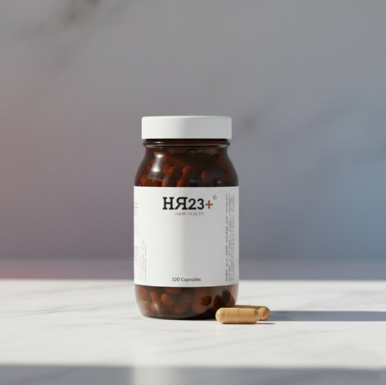 HR23+ hair supplement for thinning hair and hair loss support