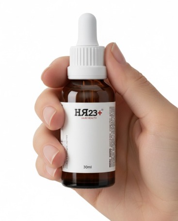 HR23+ copper peptide serum — product shot