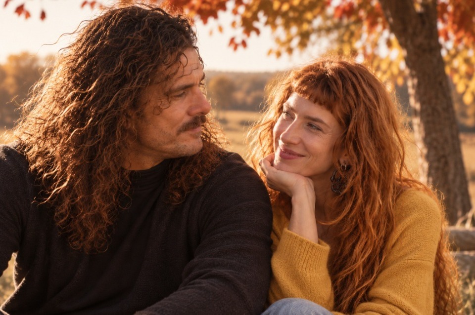 Man and woman representing HR23+ hair loss support for men and women