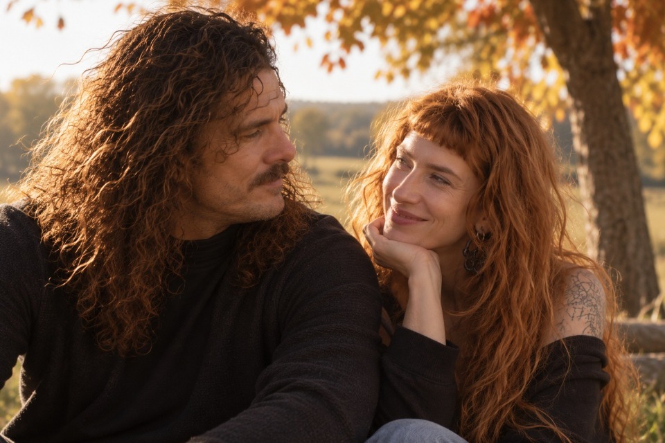 Man and woman representing HR23+ hair loss support for men and women