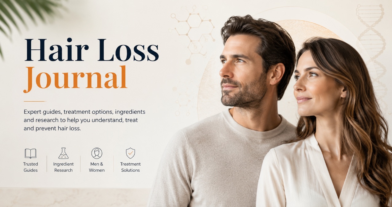 Hair Loss Journal guide for men and women