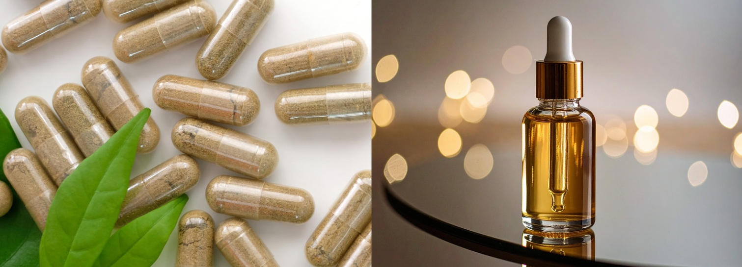 Hair supplement versus topical hair serum for hair support