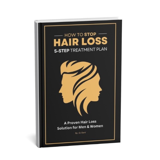 How to stop hair loss 5-step guide eBook for healthier hair