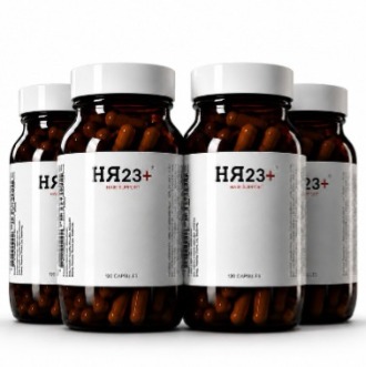 HR23+ four month hair supplement treatment plan