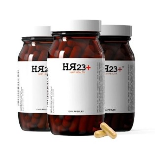 HR23+ triple pack hair growth supplement