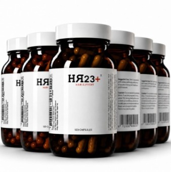 HR23+ six month hair supplement treatment plan