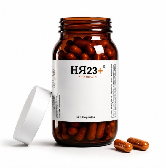 HR23+ hair loss supplement capsules