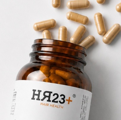 HR23+ hair supplement for thinning hair and hair loss support