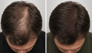 male case studies before and after hair growth