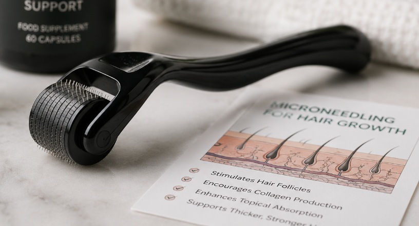 Microneedling for hair growth