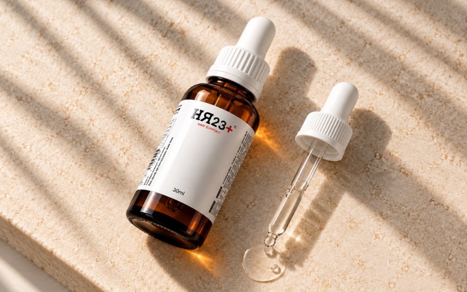 HR23+ Copper Peptide and Saw Palmetto Serum