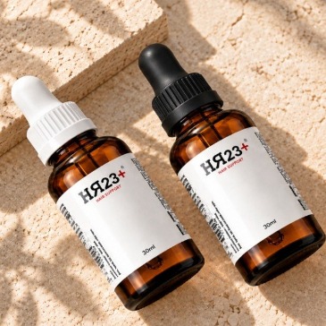 HR23+ KGF and CPS Scalp Therapy Serums together